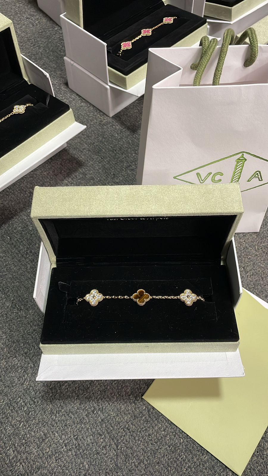 VAN CLEEF - PLATA - BAÑO EN ORO