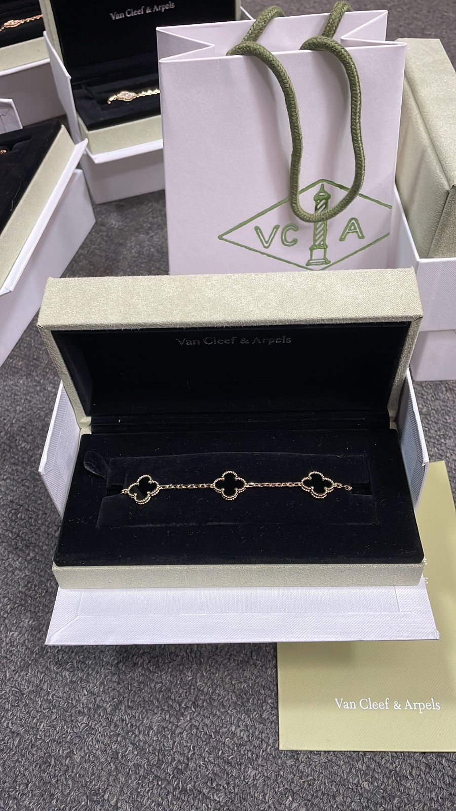 VAN CLEEF - PLATA - BAÑO EN ORO