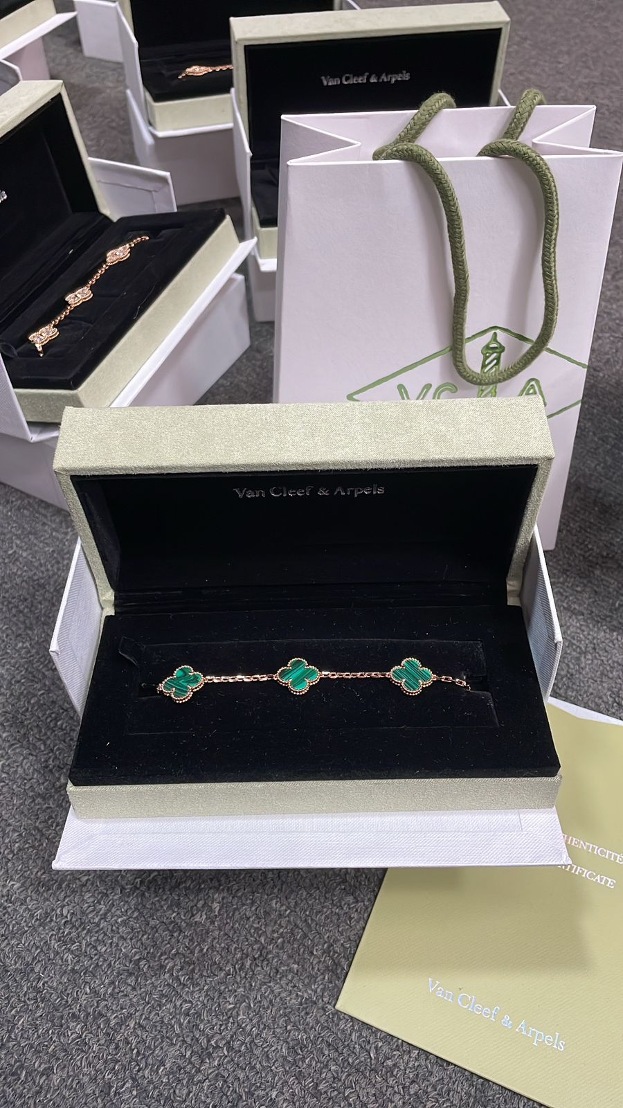 VAN CLEEF - PLATA - BAÑO EN ORO