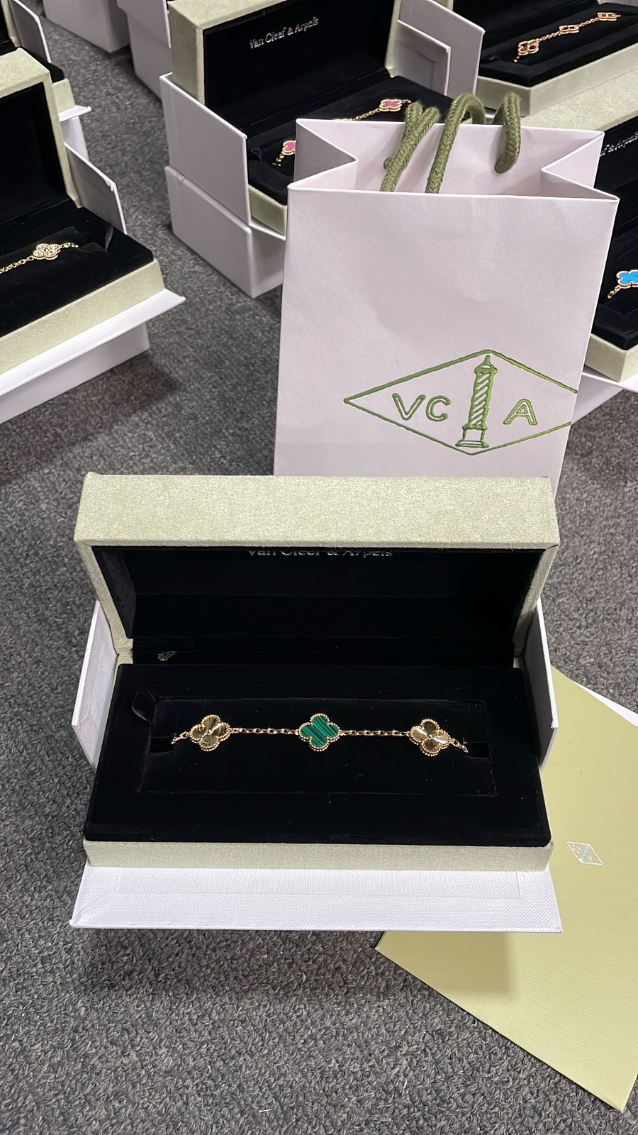 VAN CLEEF - PLATA - BAÑO EN ORO