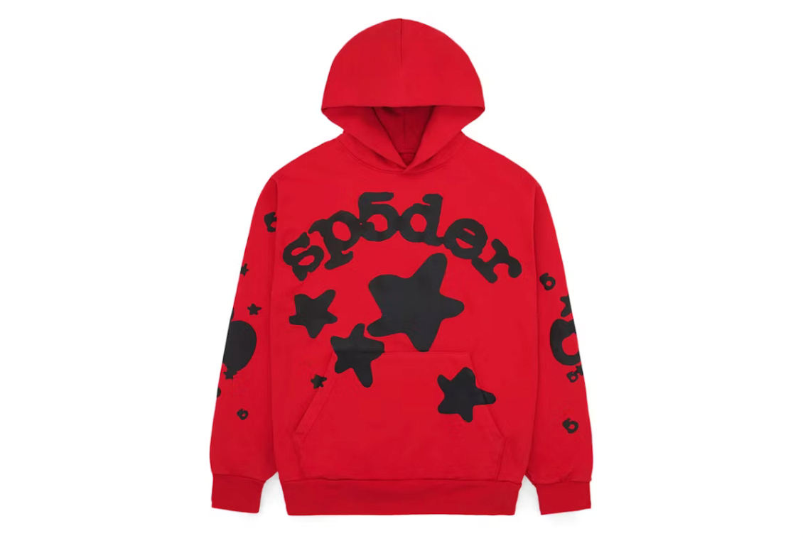 Sp5der Beluga Hoodie Red
