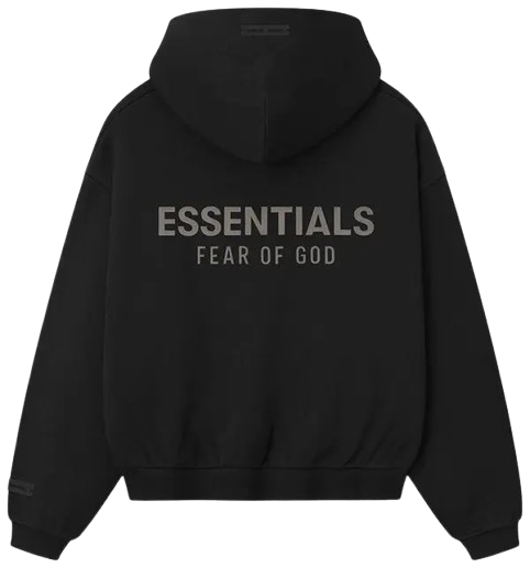 ZIP UP Hoodie ess BLACK