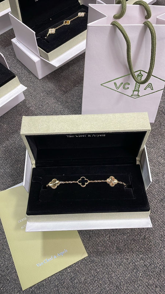 VAN CLEEF - PLATA - BAÑO EN ORO