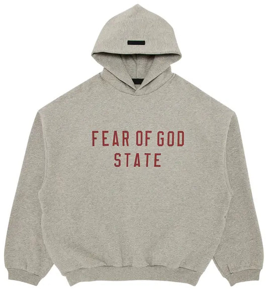 Fear of God Essentials Fleece Hoodie 'Dark Heather'