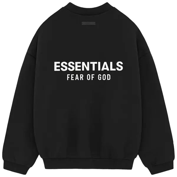 Fear of God Essentials Fleece Crewneck 'Black'
