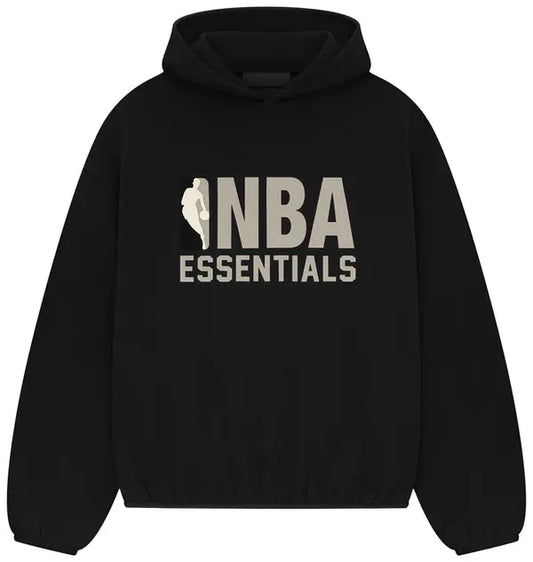 Fear of God Essentials x NBA Hoodie 'Black'
