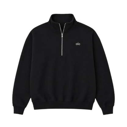 ALO Quarter zip BLACK