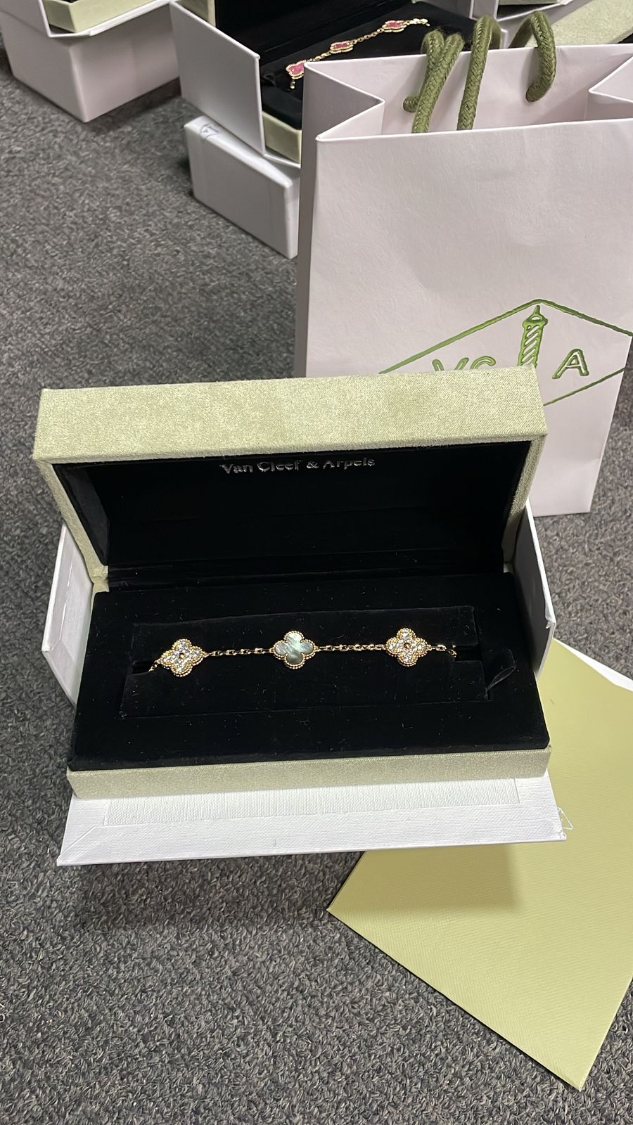 LOTE DE 10 VAN CLEEF