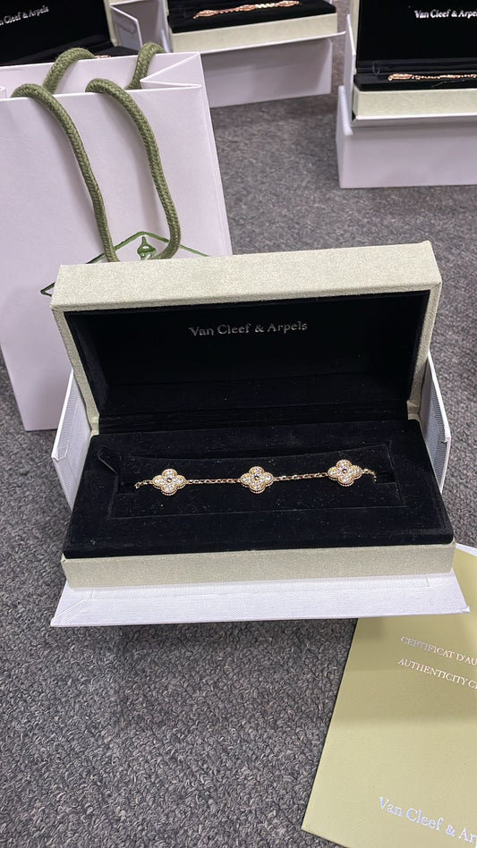 VAN CLEEF - PLATA - BAÑO EN ORO