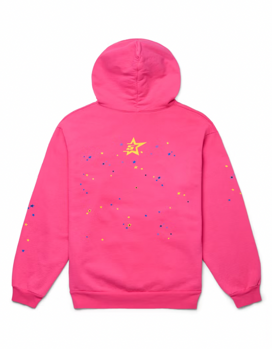 Sp5der P*NK V2 Hoodie PINK