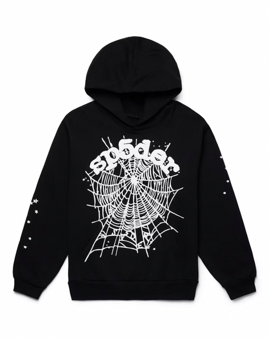 Sp5der OG Web Hoodie Heather Grey