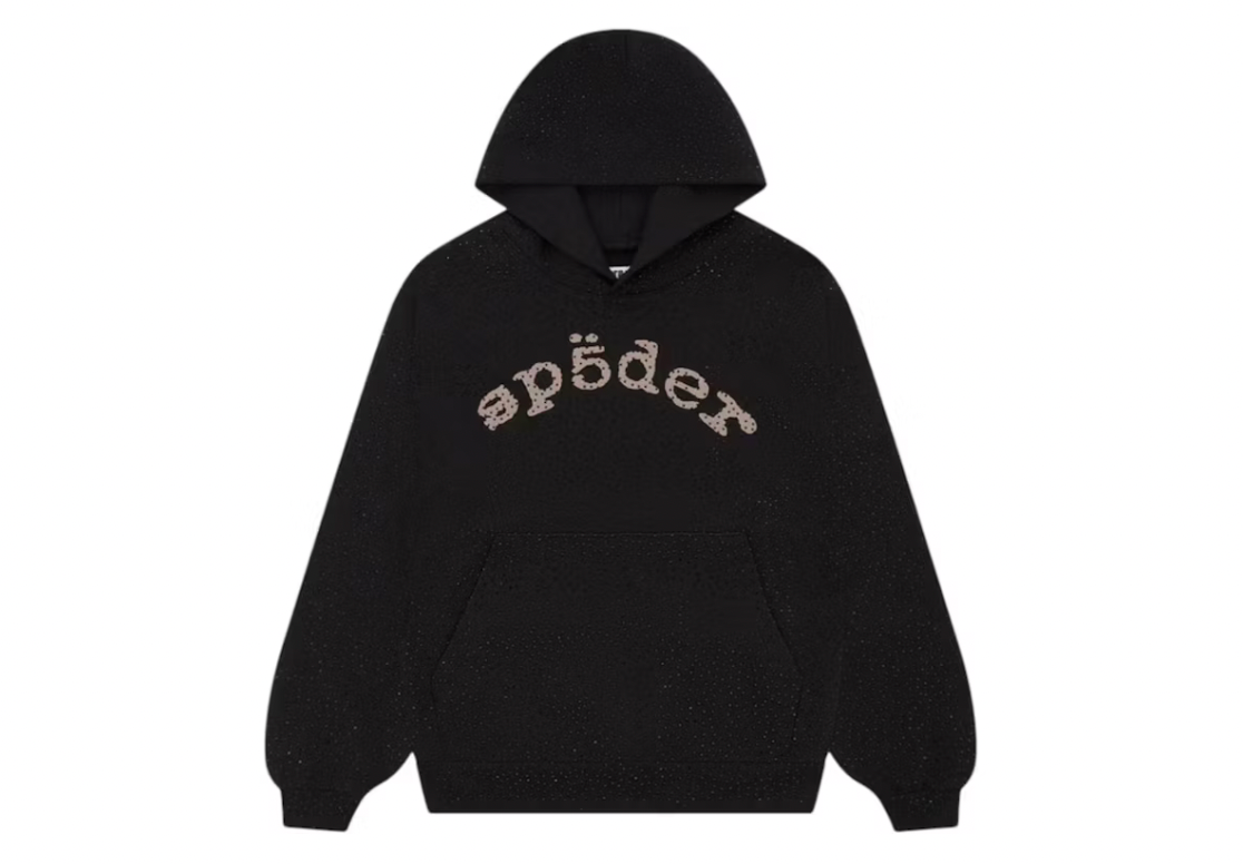 Sp5der VVS Hoodie Black