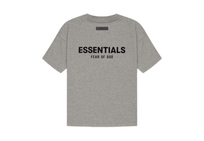 PLAYERA ESSENTIALS GRIS OSCURO