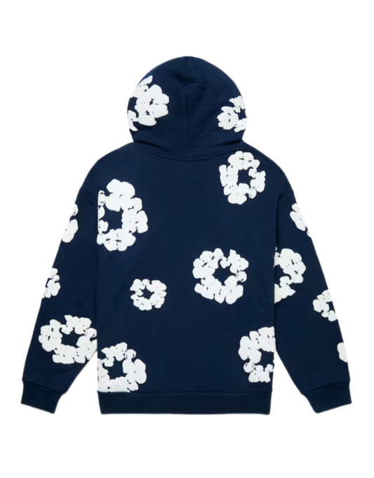 DENIM TEARS HOODE "NAVY BLUE"
