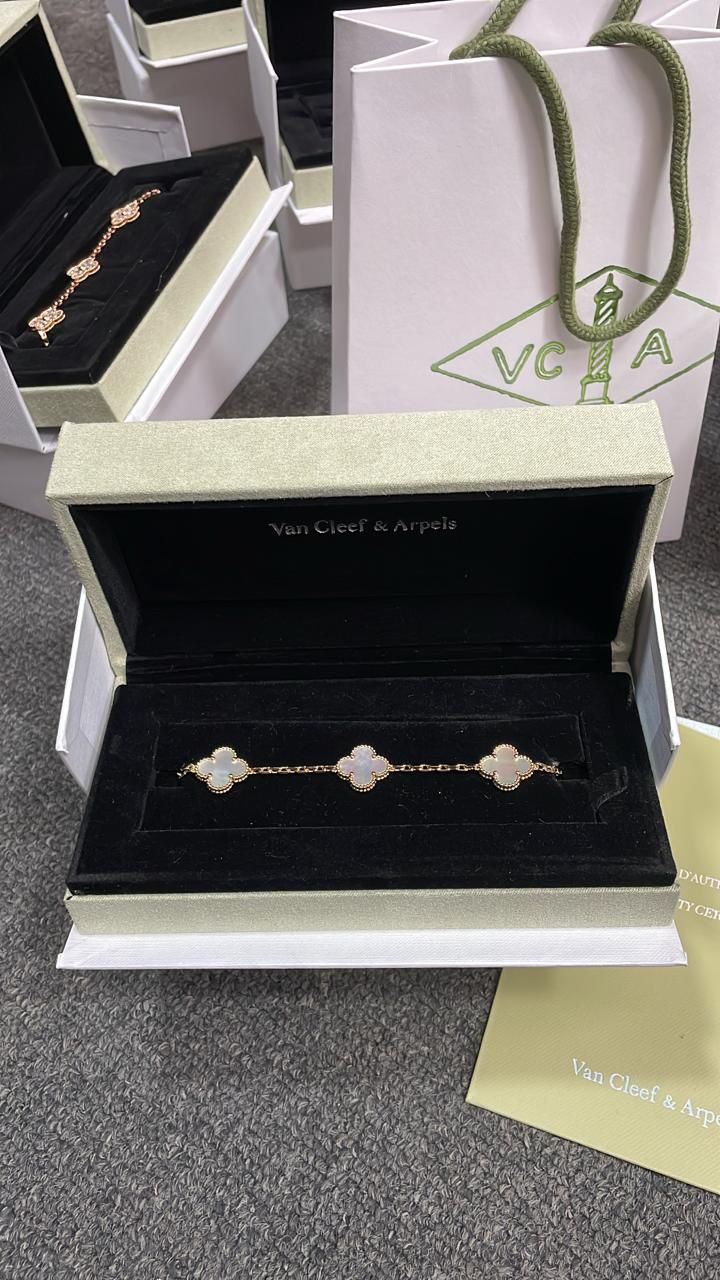 PULSO VAN CLEEF - BLANCO