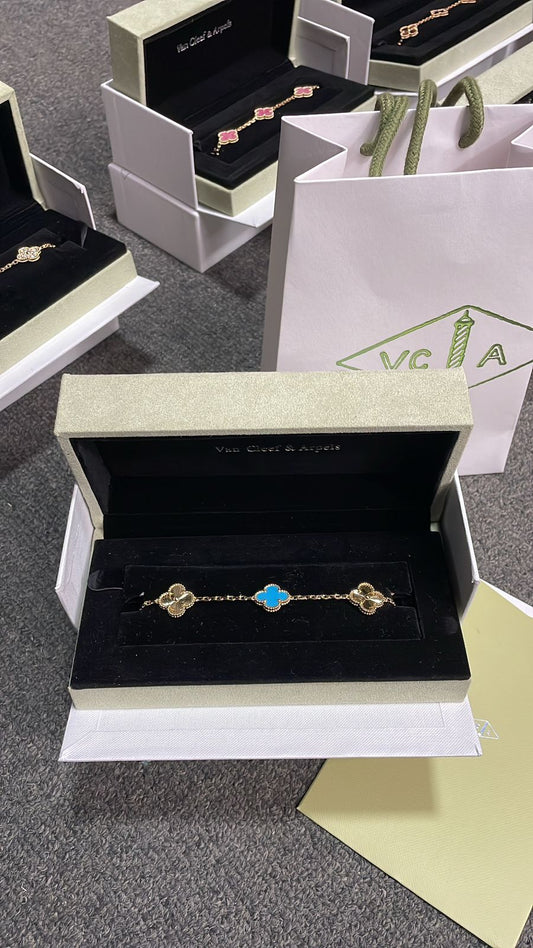 VAN CLEEF - PLATA - BAÑO EN ORO