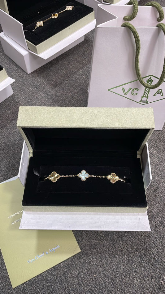 VAN CLEEF - PLATA - BAÑO EN ORO