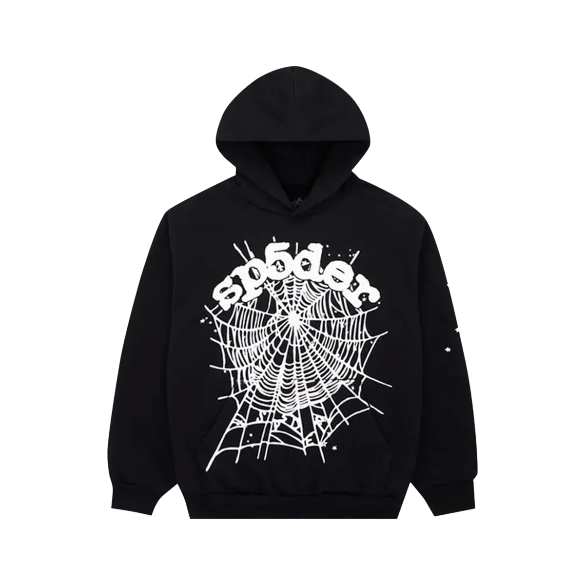 Sp5der OG Web Hoodie 'Black'