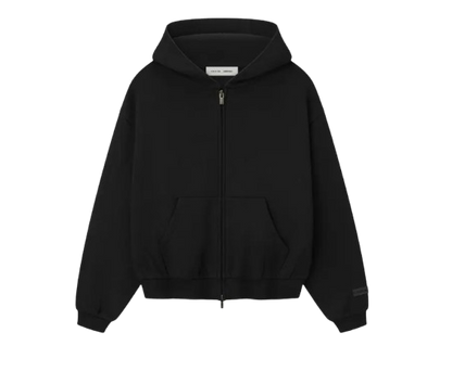 ZIP UP Hoodie ess BLACK