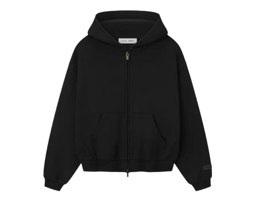 ZIP UP Hoodie ess BLACK