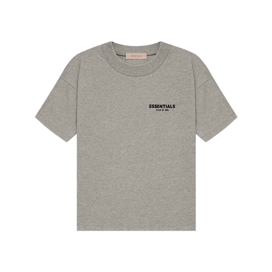 PLAYERA ESSENTIALS GRIS OSCURO