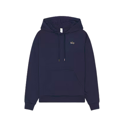 ALO hoodie navy blue